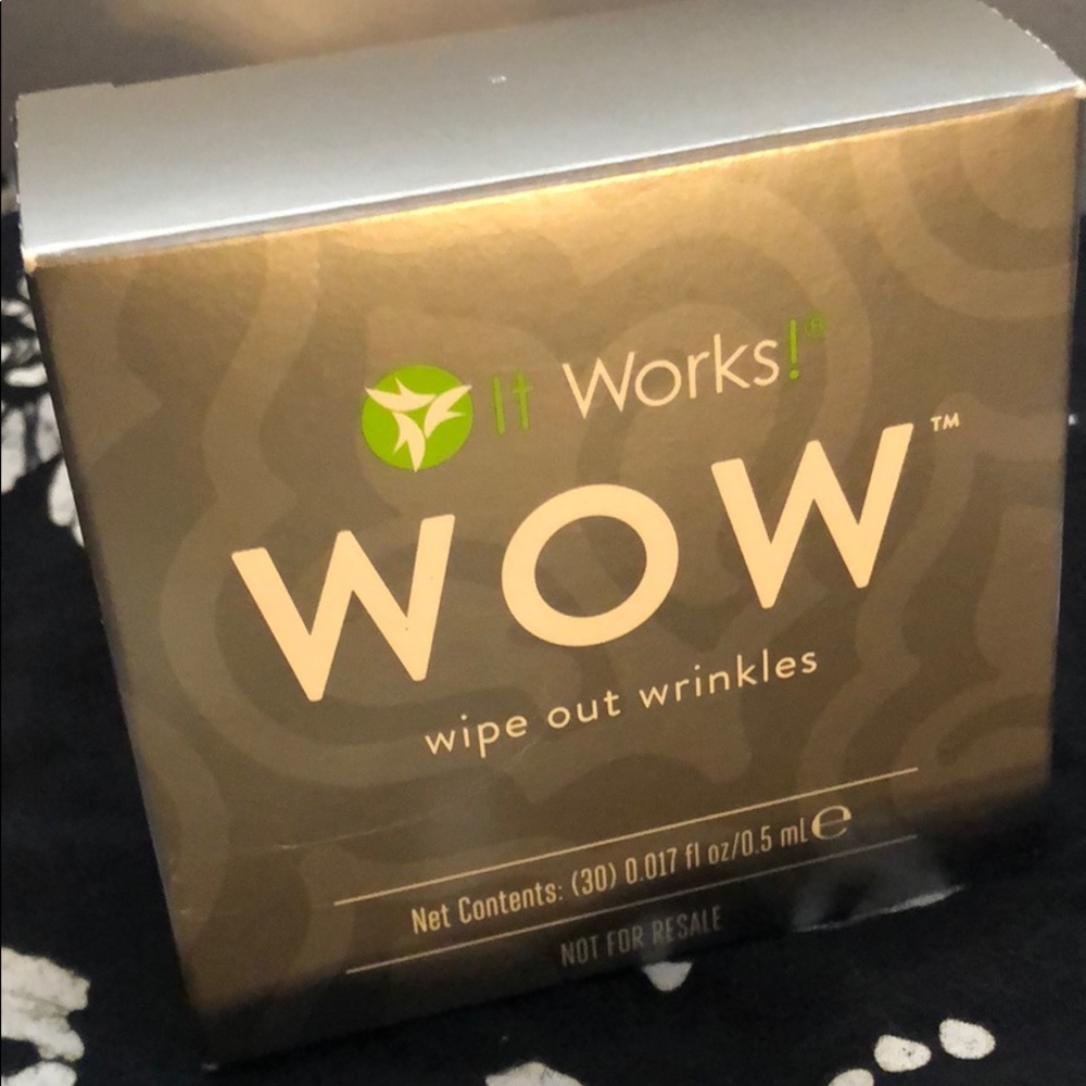 It Works! Wipe Out Wrinkles! WOW anti-aging serum